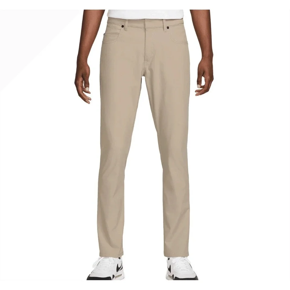 Nike Golf Dri-FIT‎ Tour Pants Mens 40x32 Slim Fit Khaki Tan FD5624-250 NWT